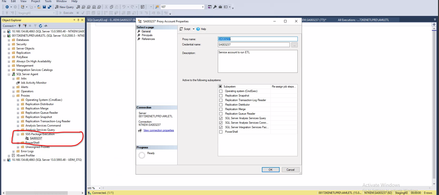SQL Server proxy